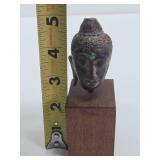Genuine Small Early Antique Buddha Head