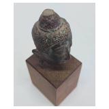 Genuine Small Early Antique Buddha Head