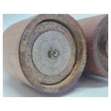 Mid Century Danish Modern Teak wood Skjode Skjern Salt & Pepper Grinder Set