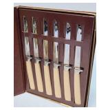 2 Unused Sets of Mid Century Bridell Steak Knives