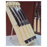 2 Unused Sets of Mid Century Bridell Steak Knives
