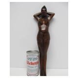 Vintage Figural Nude Wooden Nutcracker