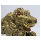 Large Signed SILVESTRI Dragon Sculpture