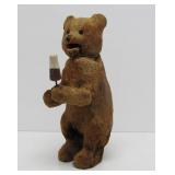 Old Vintage Windup Toy w/Key - Bear Eating Popsicle or Ice Cream