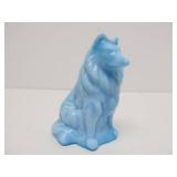 3 Vintage Mid Century Glass Animals - Dog Cat & Owl