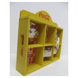 COCA COAL Nostalgic Hanging Christmas Ornaments Wood Shelf