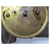 Beautiful 19th Century Patriotic Gilt Mantel Clock