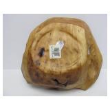 Burled Wood Centerpiece Bowl & Hand Turned Burled Wood Vase