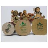 Excellent Group of Italian Carved Wood ANRI Figures #1