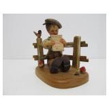 Excellent Group of Italian Carved Wood ANRI Figures #1