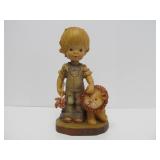 Excellent Group of Italian Carved Wood ANRI Figures #2