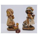 Excellent Group of Italian Carved Wood ANRI Figures #2