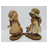 Excellent Group of Italian Carved Wood ANRI Figures #2