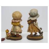 Excellent Group of Italian Carved Wood ANRI Figures #2