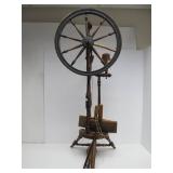 Early Primitive Sewing Wheel