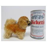 2 Vintage STEIFF Animals w/Tags - Large Rabbit & Dog