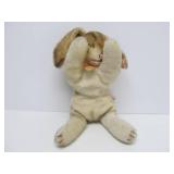 2 Vintage STEIFF Animals w/Tags - Large Rabbit & Dog