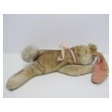 2 Vintage STEIFF Animals w/Tags - Large Rabbit & Dog