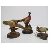 Group of ANRI Birds - Ducks & Pheasant