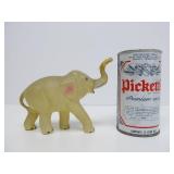 Large Lot of Old Vintage Hard Plastic Animals