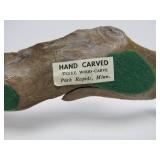 Great Group of Hand Carved & Painted Folk Art Birds