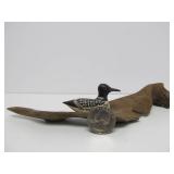 Great Group of Hand Carved & Painted Folk Art Birds