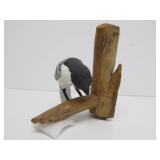 Great Group of Hand Carved & Painted Folk Art Birds