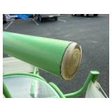 Fantastic Retro Vintage Green Patio Table & 4 Matching Chairs