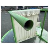 Fantastic Retro Vintage Green Patio Table & 4 Matching Chairs