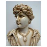 Outstanding Quality Early Antique Signed Royal Rudolstadt Porcelain Bust