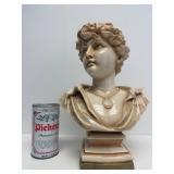 Outstanding Quality Early Antique Signed Royal Rudolstadt Porcelain Bust