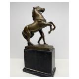 Large & Impressive Antique Bronze Horse & Trainer Sculpture by Rudolf Kaesbach (1873-1955)