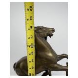 Large & Impressive Antique Bronze Horse & Trainer Sculpture by Rudolf Kaesbach (1873-1955)