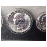 1964 U.S. Coin Set in Display Case