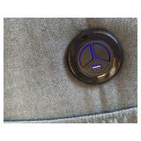 Recliner Chair - Blue Upholstery, Motorized Recline, USB Port