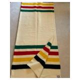 Pendleton Glacier Park Blanket - Wool Throw with Multicolor Stripes