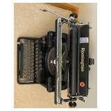 Remington Rand Model 16 Typewriter - Black Vintage Office Desk Machine