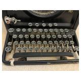 Remington Rand Model 16 Typewriter - Black Vintage Office Desk Machine