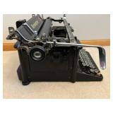 Remington Rand Model 16 Typewriter - Black Vintage Office Desk Machine