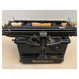 Remington Rand Model 16 Typewriter - Black Vintage Office Desk Machine