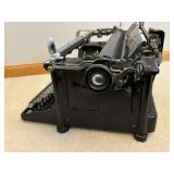 Remington Rand Model 16 Typewriter - Black Vintage Office Desk Machine