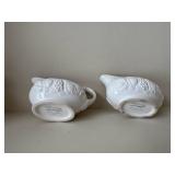 Gallery Le Provence Creamer & Sauce Boat Set (3-Piece) - Tabletops Unlimited China