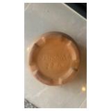 Vintage Frankoma 22A Planter - Terra Cotta Pot With Pedestal Base