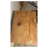 Singer Sewing Table with Wood Top on Treadle Stand - Vintage Base