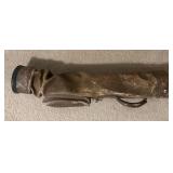 Vintage 1930s Ladies Golf Club Set in Leather Carry Bag - Irons & Woods