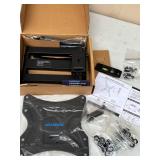 MountUp Full-Motion TV Wall Mount - Black, VESA 400x400 mm, Hardware Included