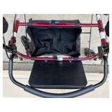 Medline MDS68650ESKD Rollator Walker with Seat & Storage Bag