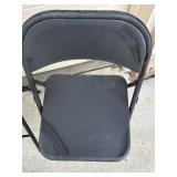 Cosco 14-711 05X All-Steel Folding Chairs - Black (Lot of 4)