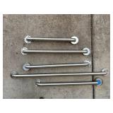 Walgreens Stainless Grab Bars Set - Wall Mount Hand Rails (Assorted Lengths)