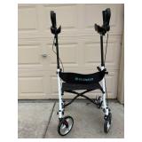 ELENKER 4-Wheel Rollator Walker with Forearm Cradles & Seat